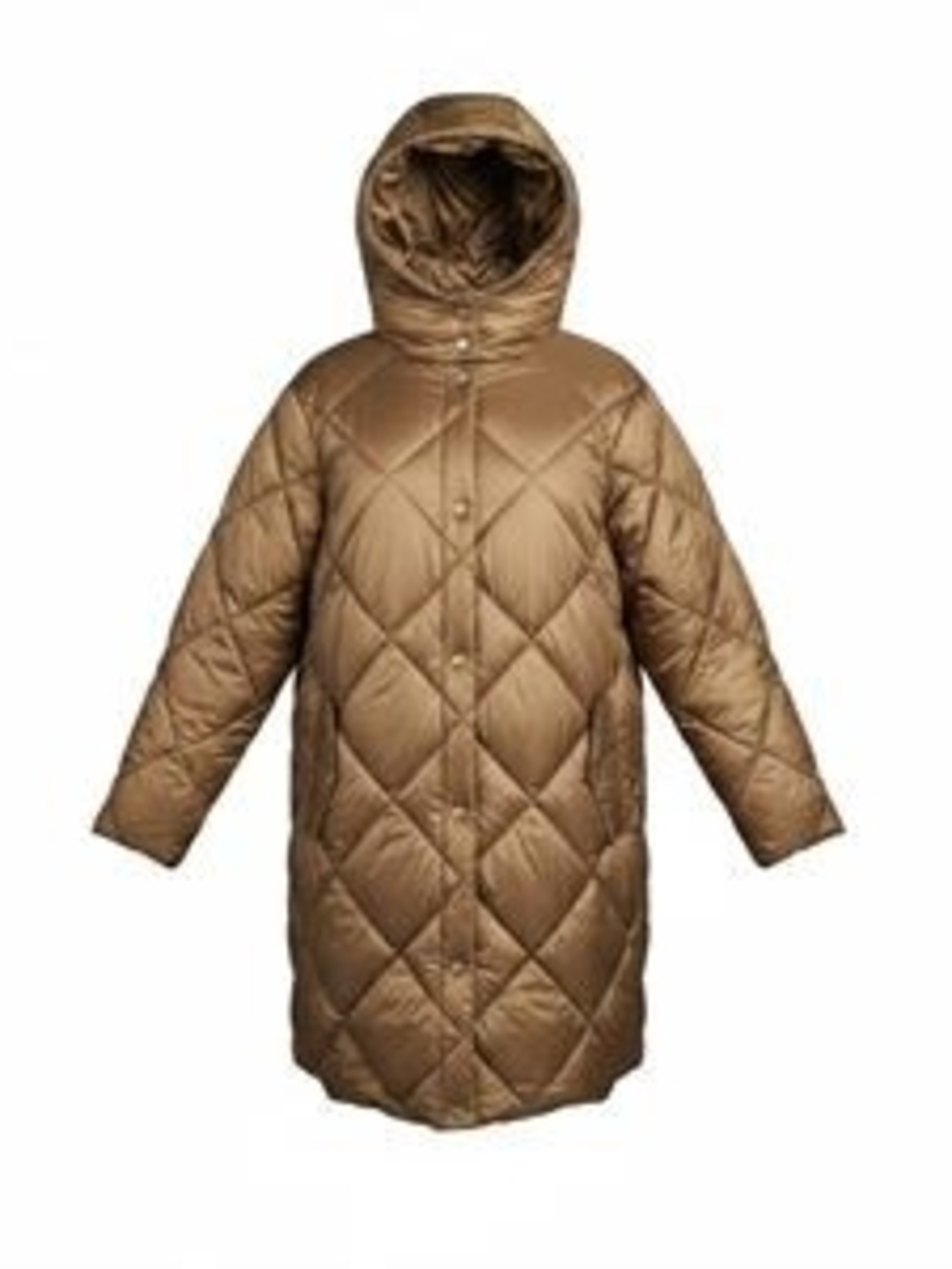 Michael Kors Quilted Hooded Puffer Coat, Size: XL (Women)